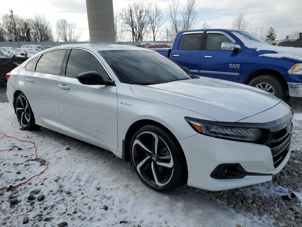 2022 HONDA ACCORD HYBRID SPORT VIN:1HGCV3F23NA043243