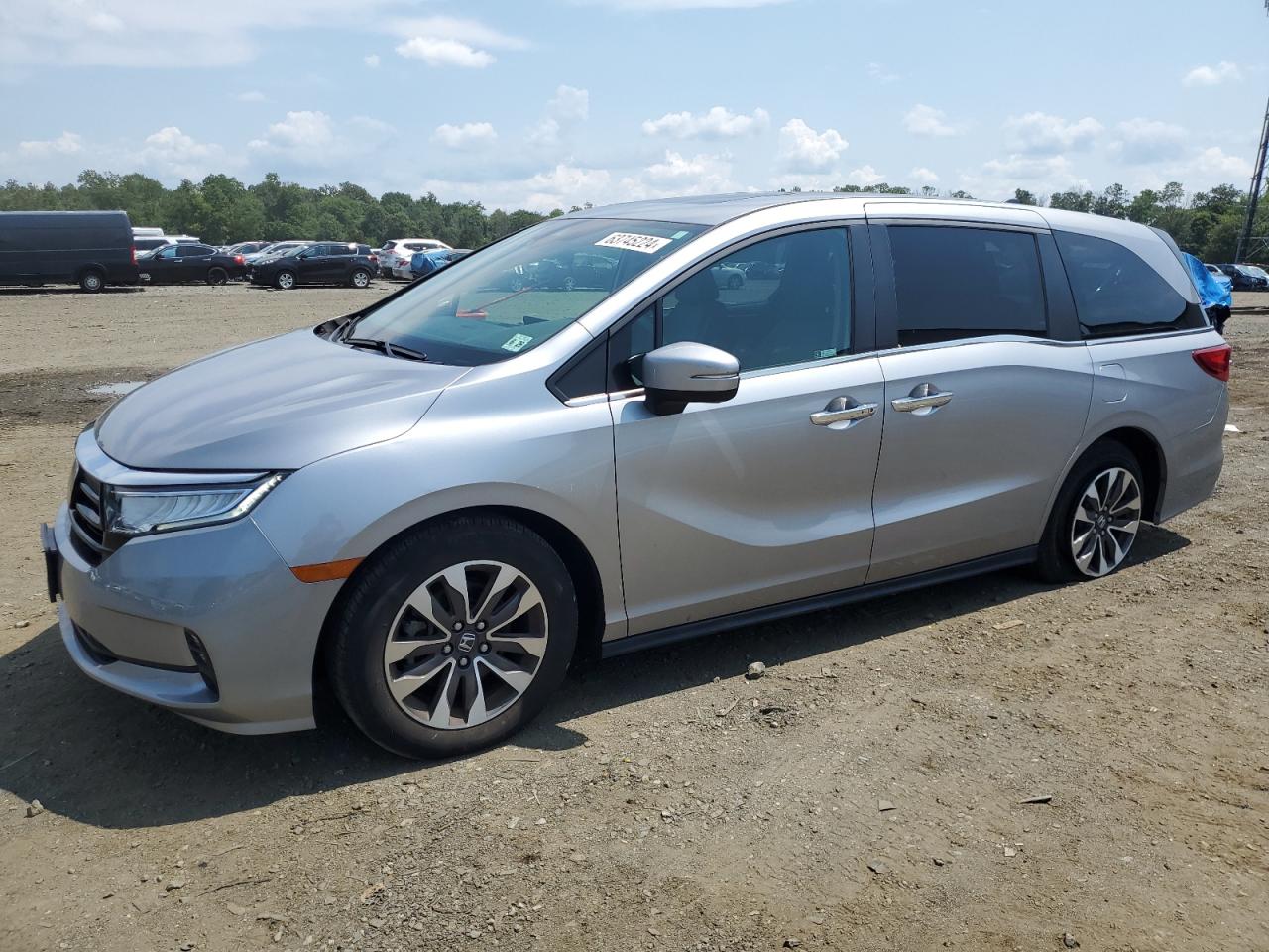 2022 HONDA ODYSSEY EXL VIN:5FNRL6H73NB019587