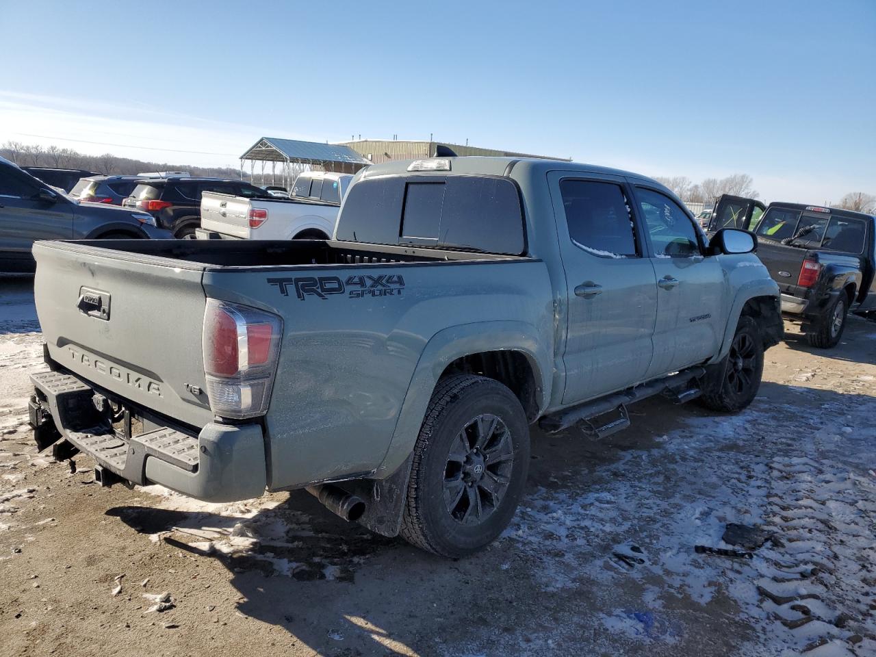 2022 TOYOTA TACOMA DOUBLE CAB VIN:3TYCZ5ANXNT080345