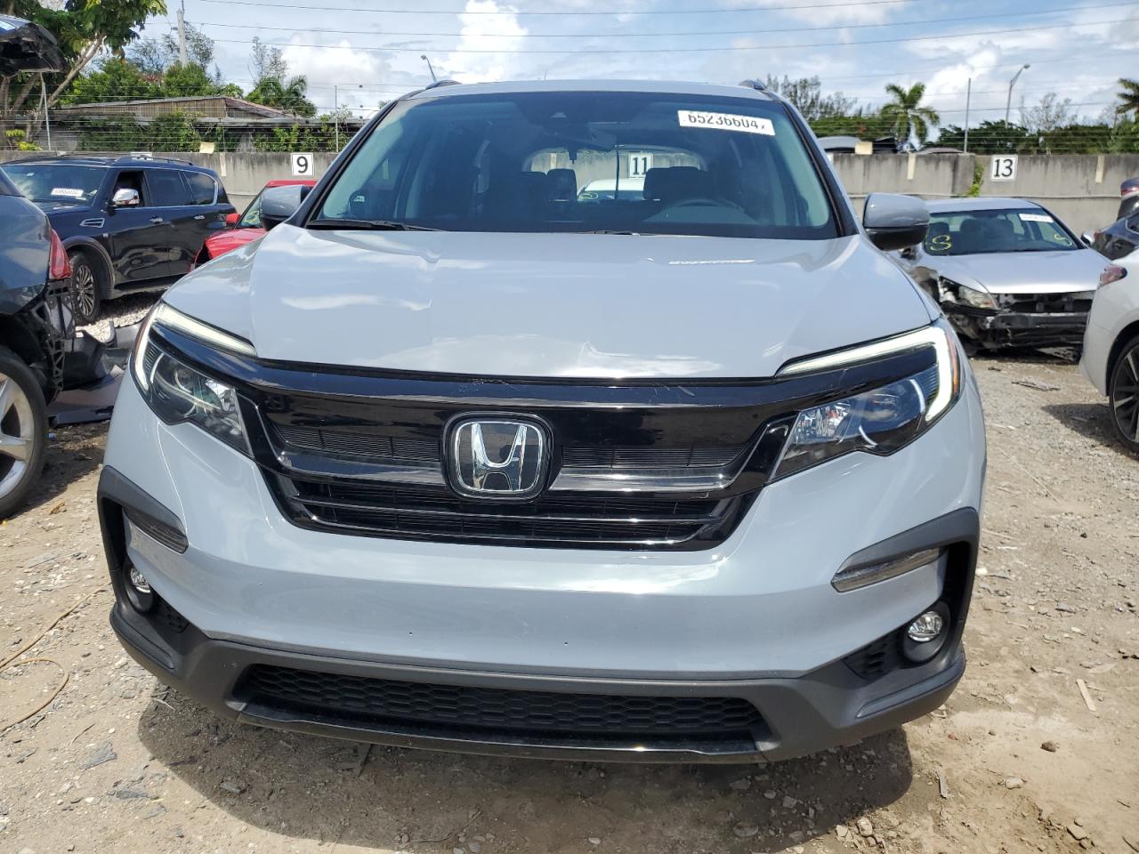 2022 HONDA PILOT SE VIN:5FNYF5H25NB031354