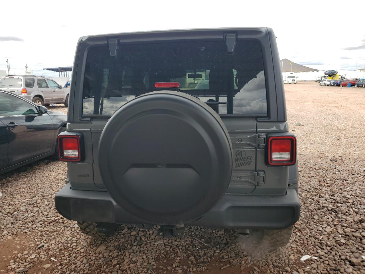 2022 JEEP WRANGLER UNLIMITED SPORT VIN:1C4HJXDN8NW241324