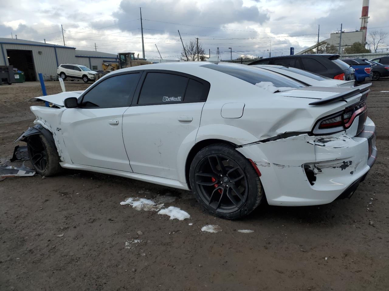 2022 DODGE CHARGER SCAT PACK VIN:2C3CDXGJ4NH142545