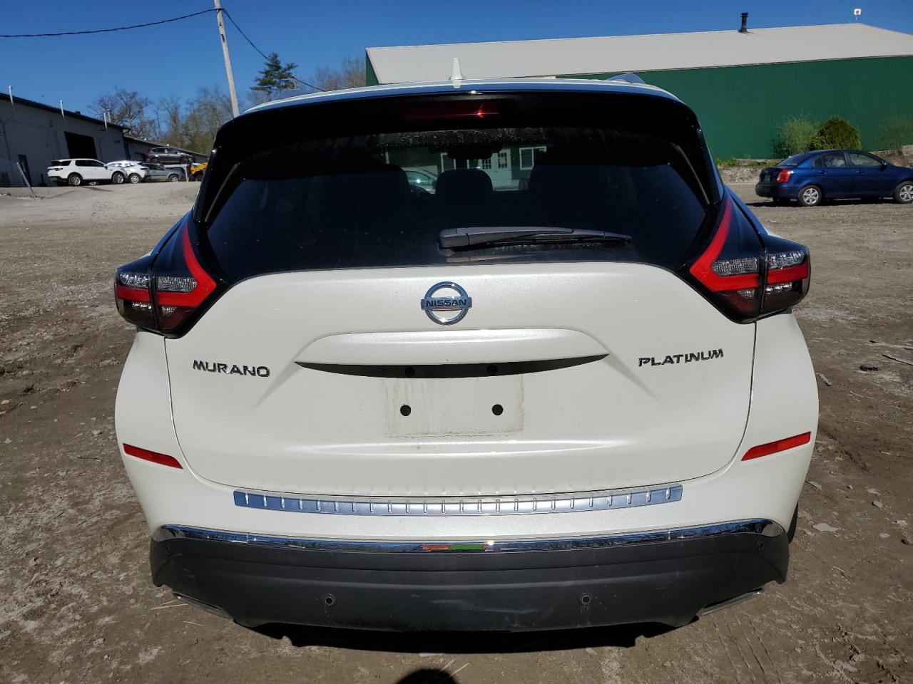 2022 NISSAN MURANO PLATINUM VIN:5N1AZ2DJ9NC107574