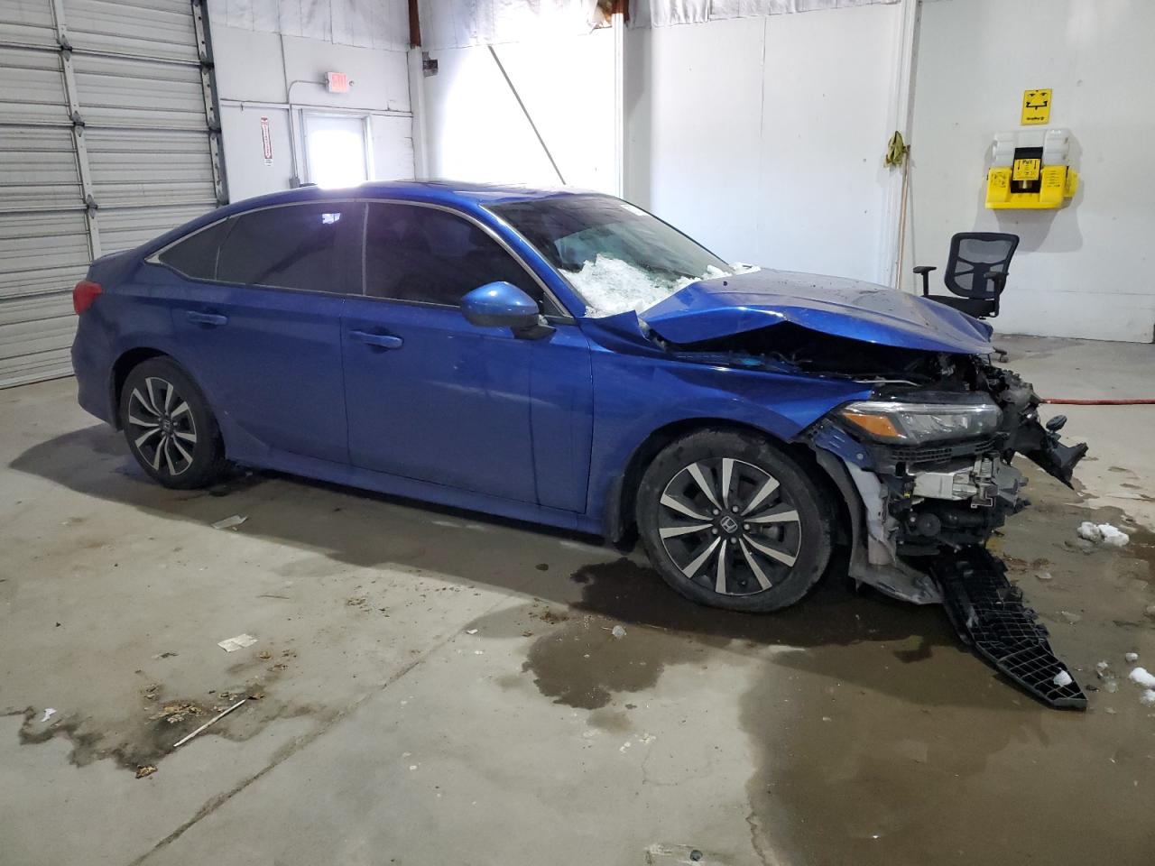 2022 HONDA CIVIC EX VIN:2HGFE1F78NH319091