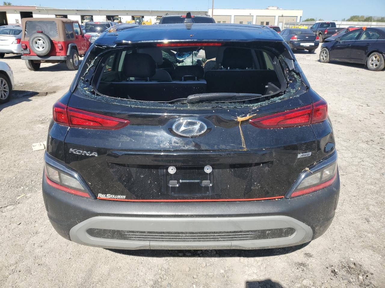2022 HYUNDAI KONA SEL VIN:KM8K2CAB0NU841025