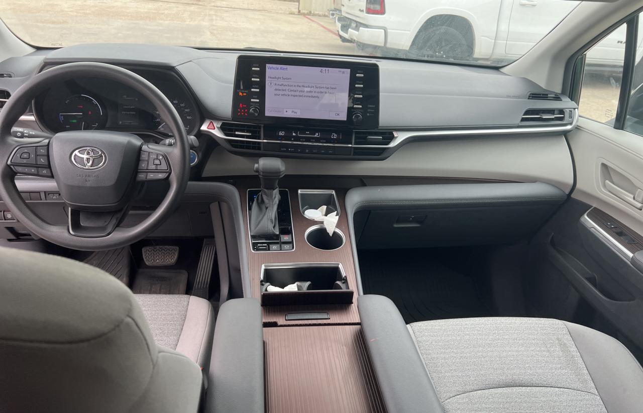 2022 TOYOTA SIENNA LE VIN:5TDKSKFC3NS062254