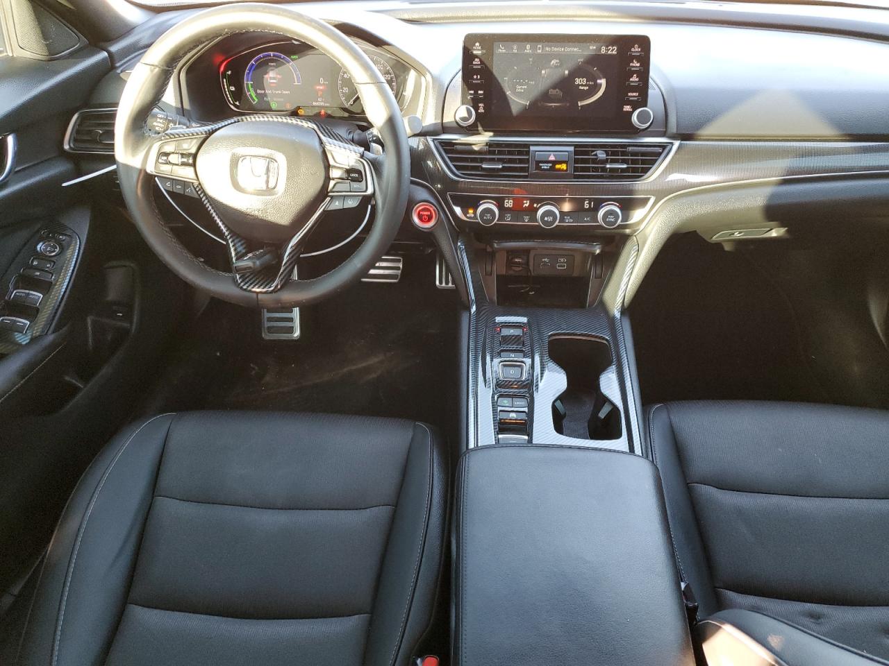 2022 HONDA ACCORD HYBRID SPORT VIN:1HGCV3F22NA009259