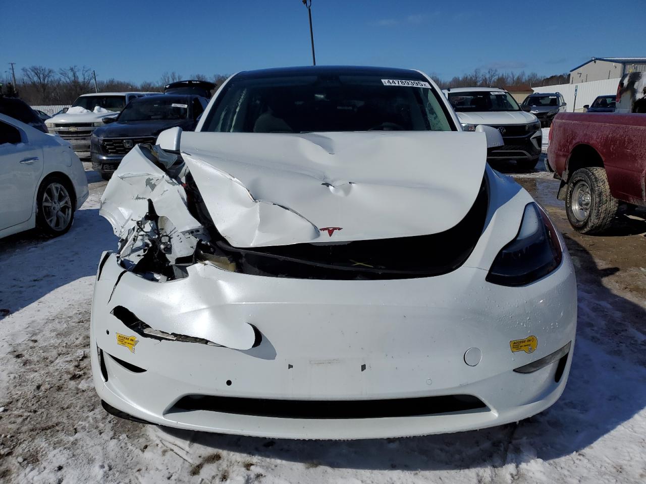 2022 TESLA MODEL Y  VIN:7SAYGDEF5NF406452