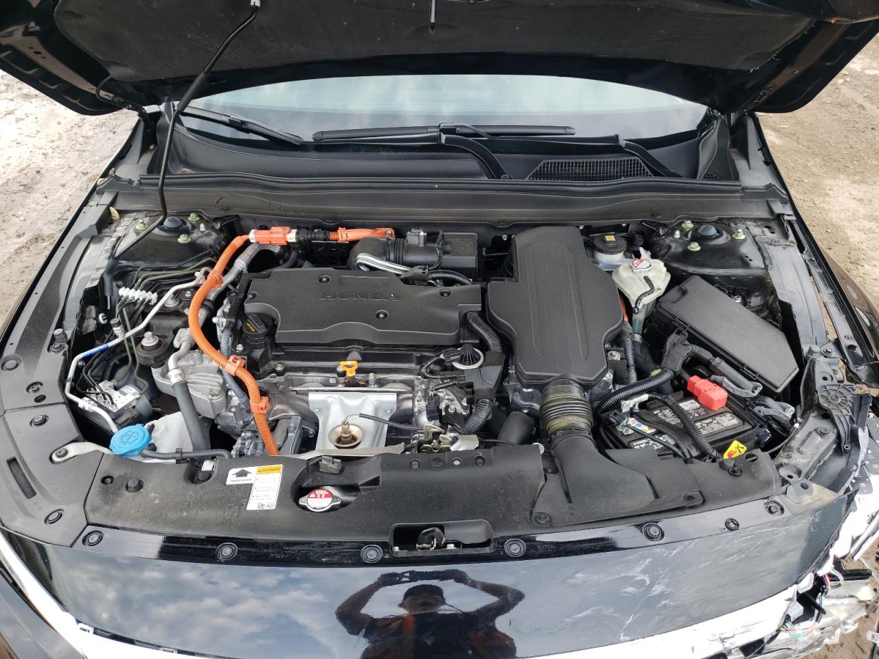 2022 HONDA ACCORD HYBRID EXL VIN:1HGCV3F58NA025363