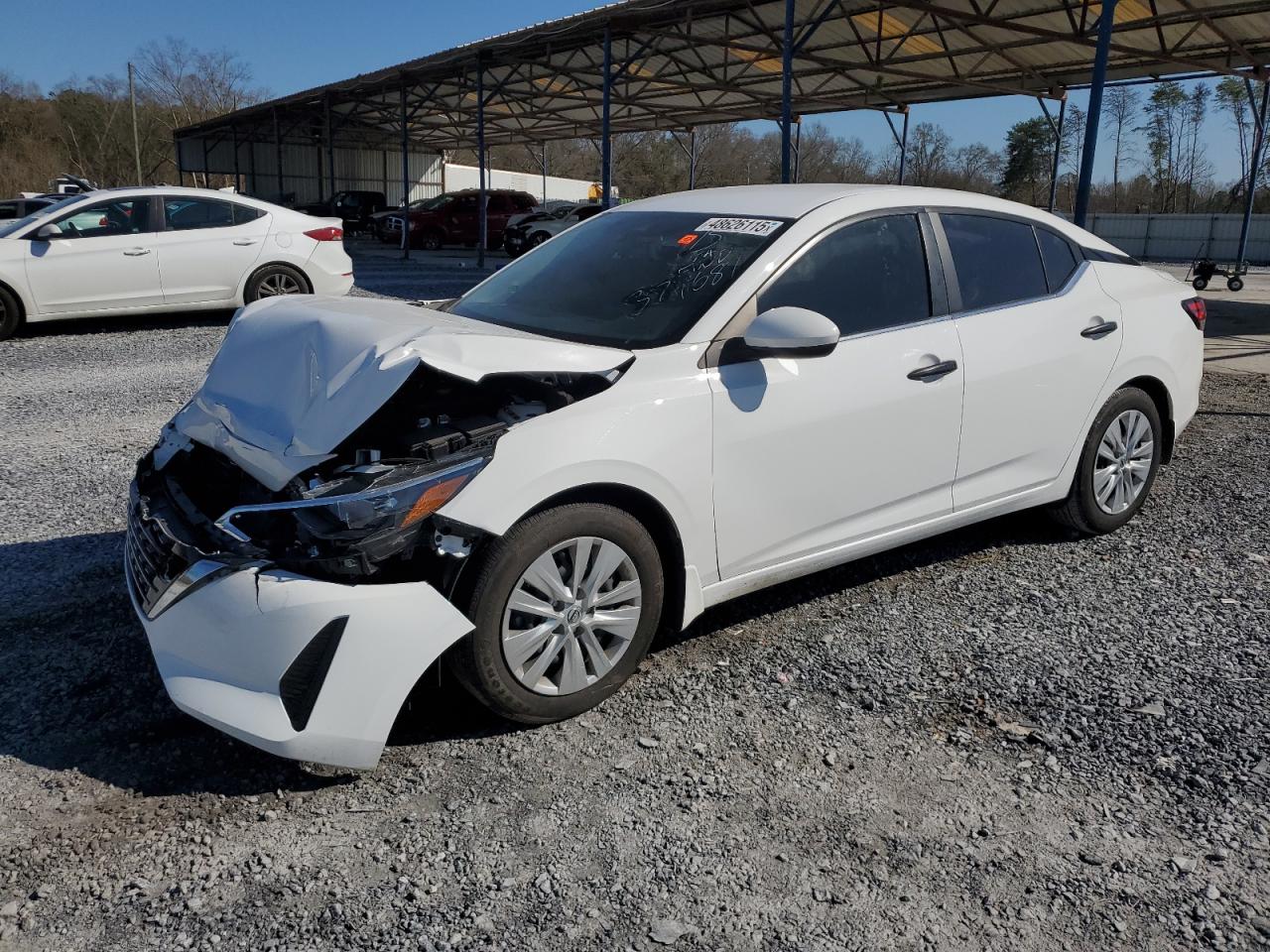2024 NISSAN SENTRA S VIN:3N1AB8BV5RY374681