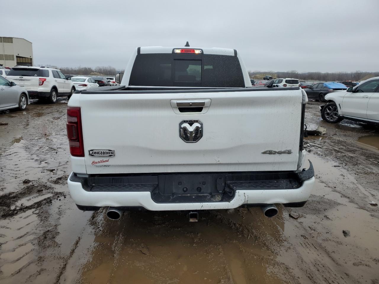 2022 RAM 1500 LONGHORN VIN:1C6SRFKT3NN238533