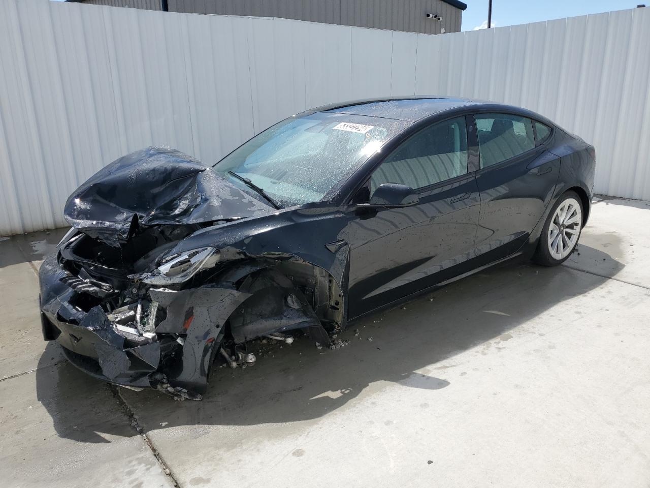 2022 TESLA MODEL 3  VIN:5YJ3E1EA4NF368793