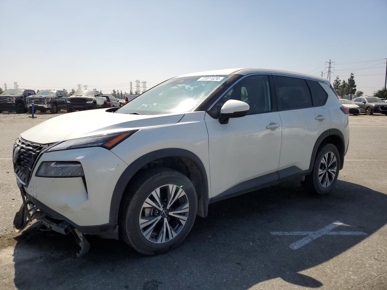 2022 NISSAN ROGUE SV VIN:5N1BT3BB0NC691533