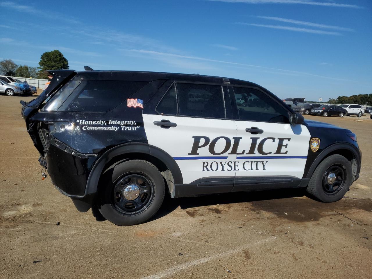 2022 FORD EXPLORER POLICE INTERCEPTOR VIN:1FM5K8AB4NGC06737
