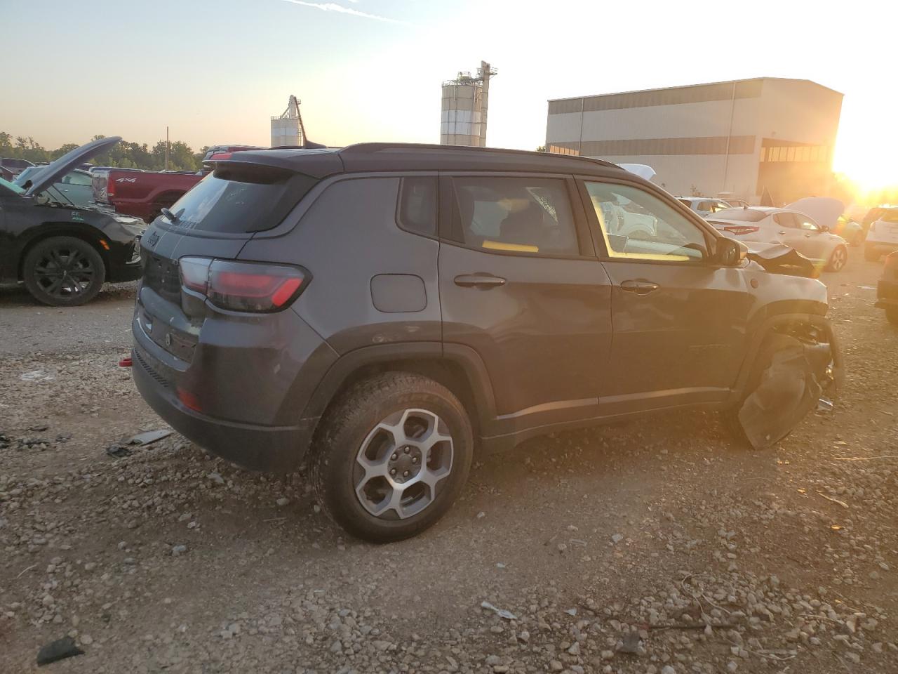 2022 JEEP COMPASS TRAILHAWK VIN:3C4NJDDB5NT147723