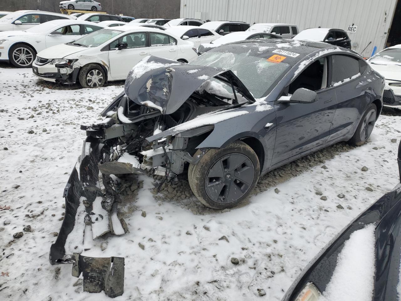 2023 TESLA MODEL 3  VIN:5YJ3E1EB7PF633878
