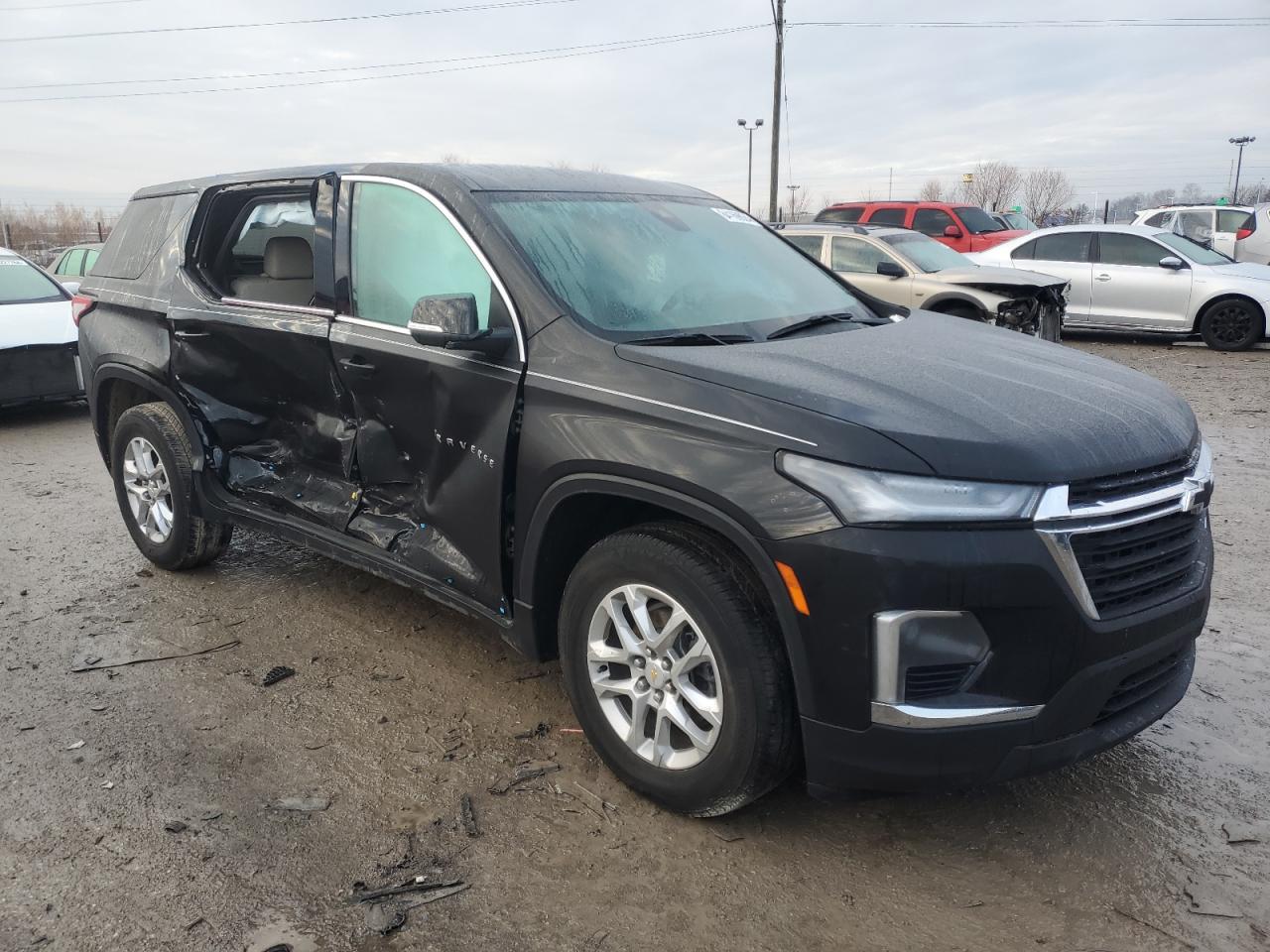 2023 CHEVROLET TRAVERSE LS VIN:1GNERFKW0PJ286007