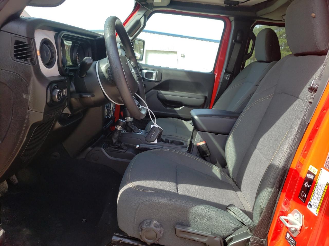 2024 JEEP GLADIATOR SPORT VIN:1C6HJTAG5RL125558