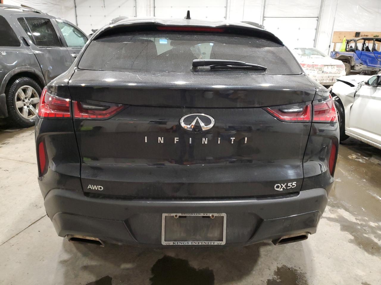 2022 INFINITI QX55 LUXE VIN:3PCAJ5J39NF106026