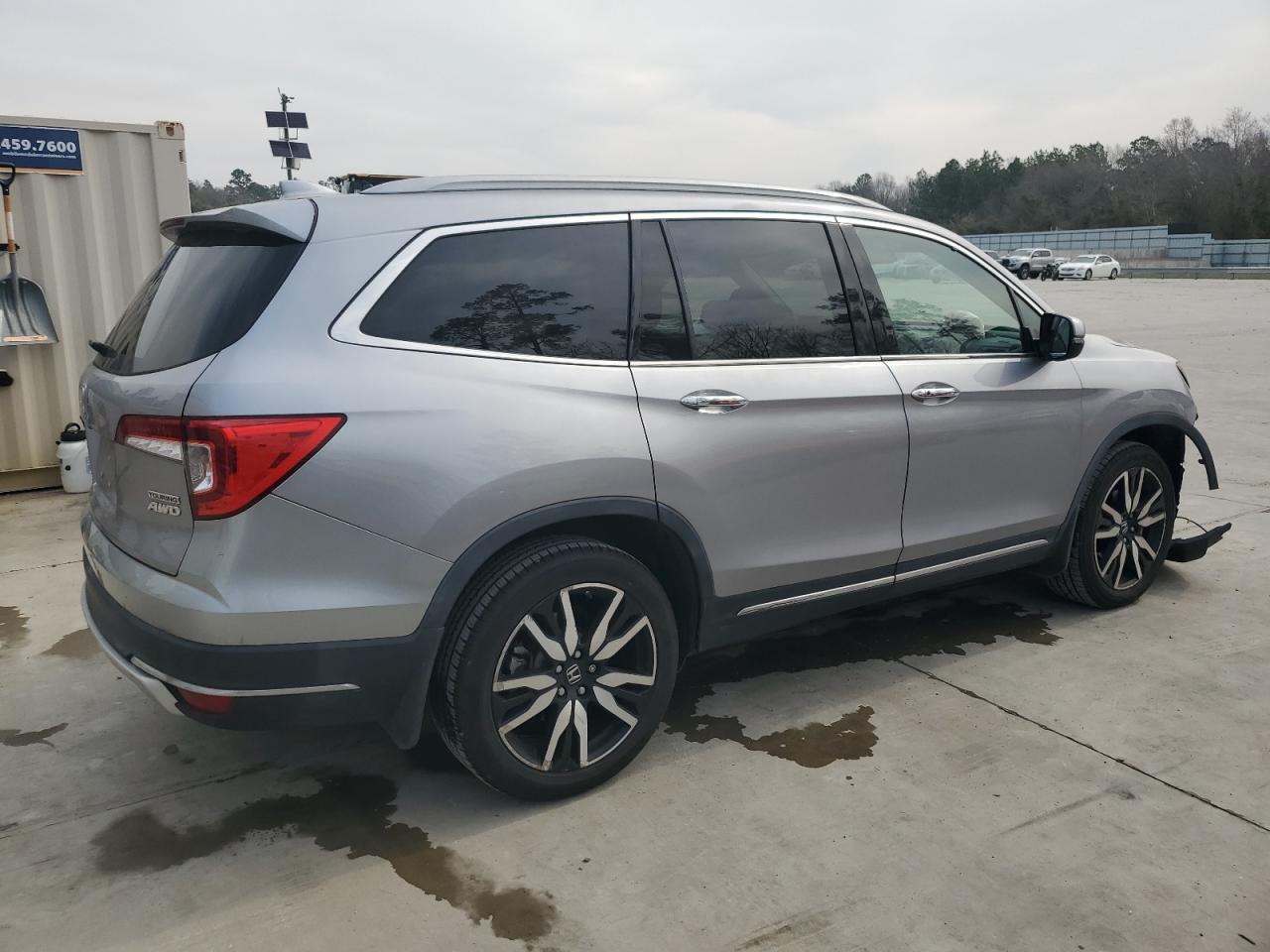 2022 HONDA PILOT TOURING VIN:5FNYF6H91NB016644