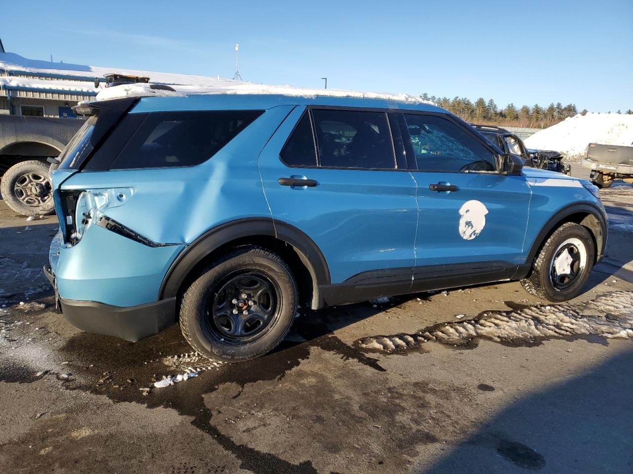 2022 FORD EXPLORER POLICE INTERCEPTOR VIN:1FM5K8AB2NGB77156