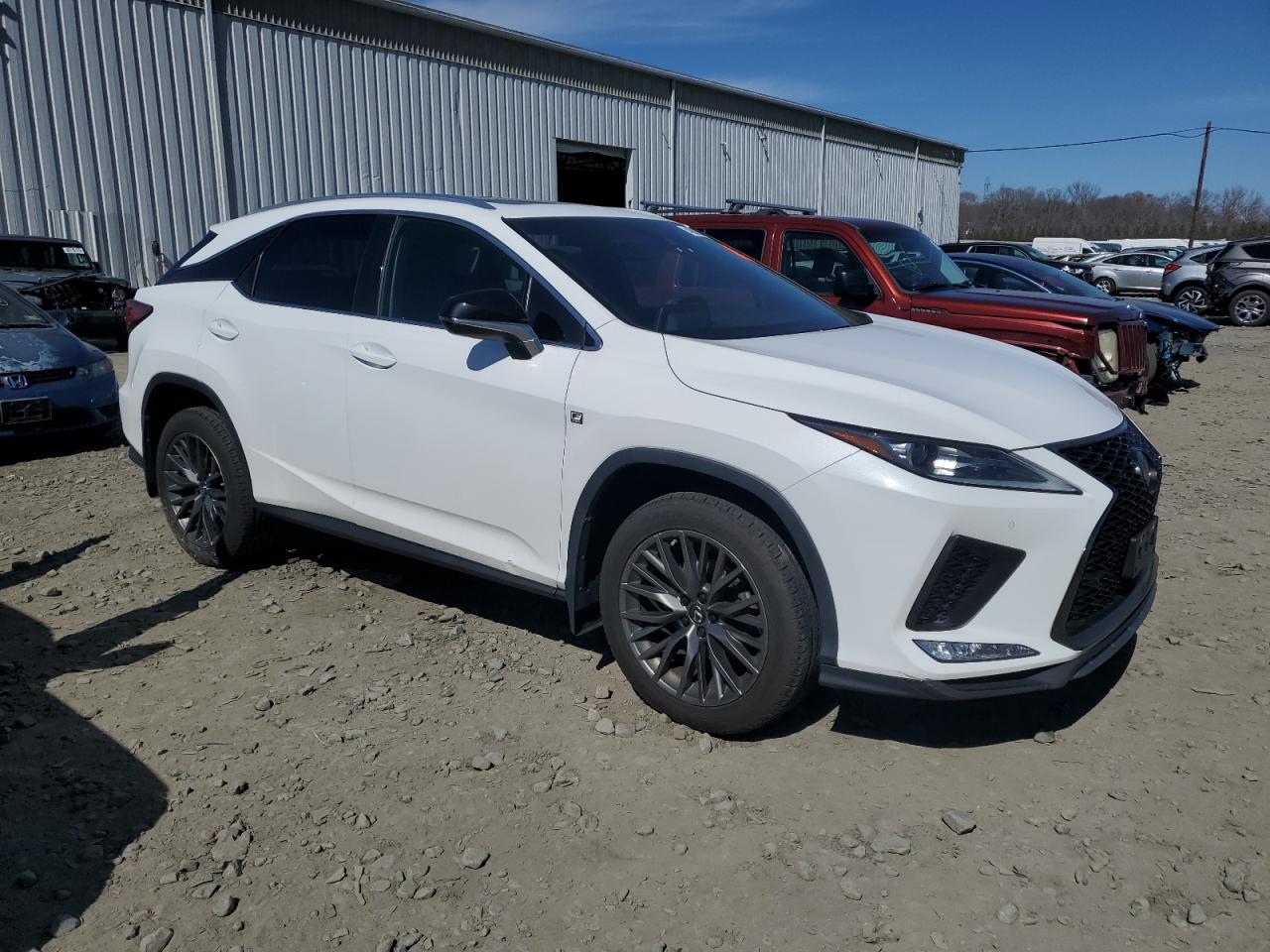 2022 LEXUS RX 350 F SPORT VIN:2T2SZMDA7NC324175