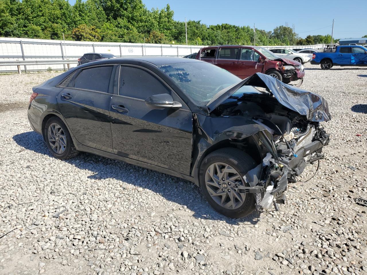 2024 HYUNDAI ELANTRA BLUE VIN:KMHLM4DJ4RU093232