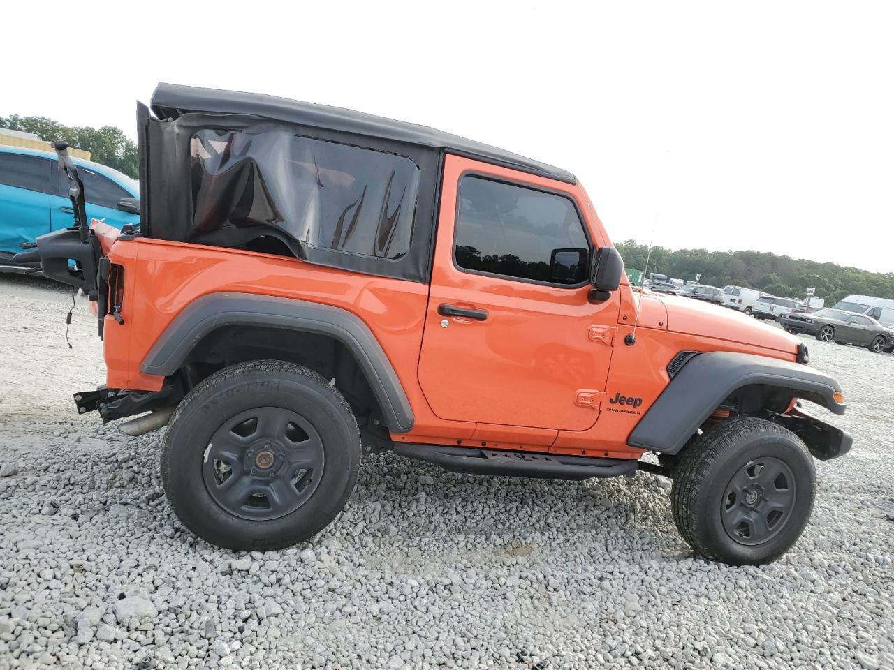 2023 JEEP WRANGLER SPORT VIN:1C4HJXAG0PW656291