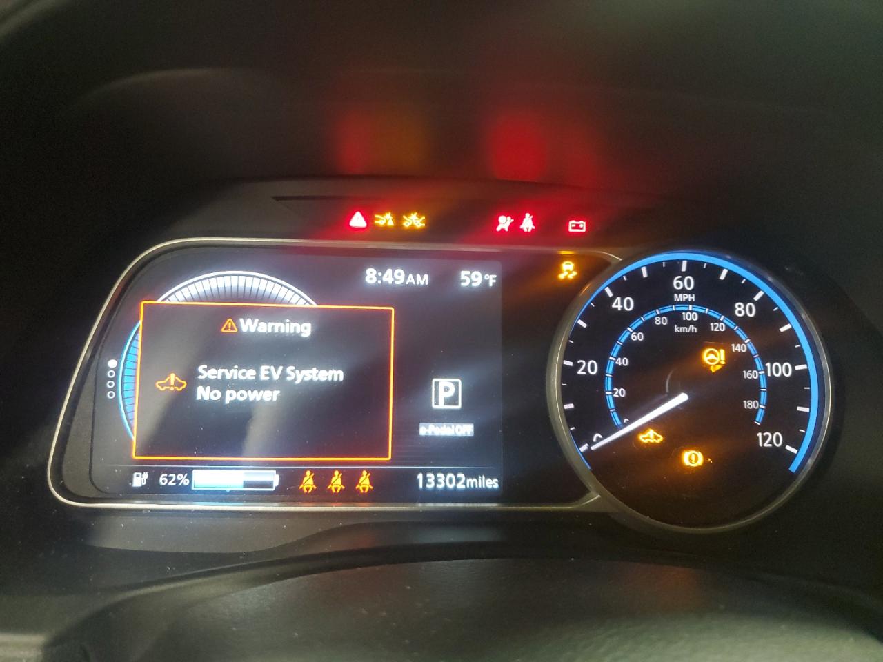 2022 NISSAN LEAF SL PLUS VIN:1N4BZ1DV0NC550093