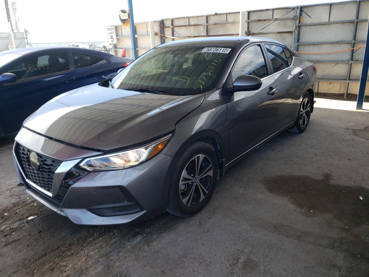 2022 NISSAN SENTRA SV VIN:3N1AB8CV0NY237902