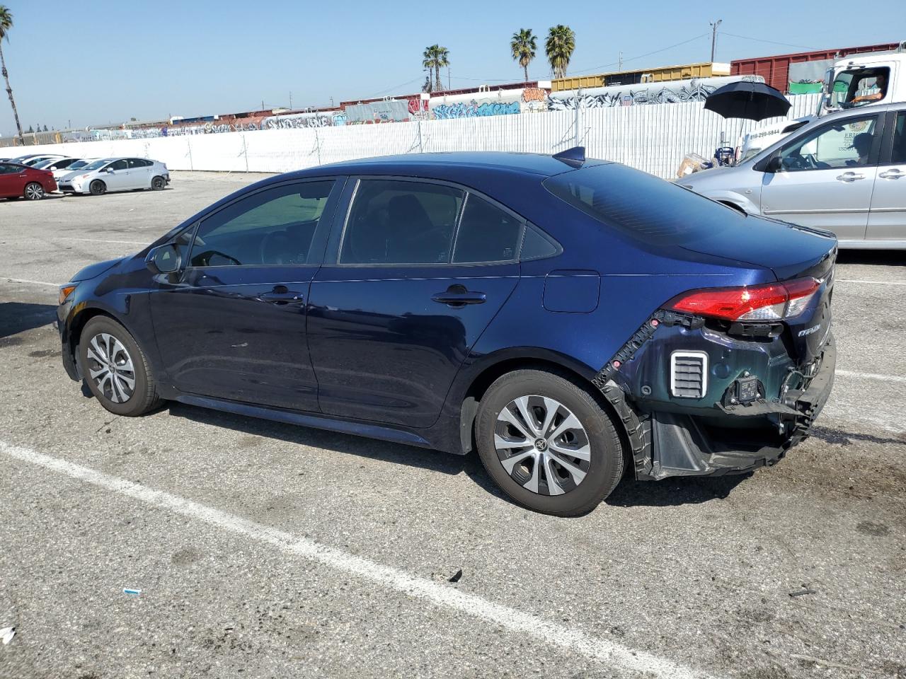 2022 TOYOTA COROLLA LE VIN:JTDEAMDE2NJ043742