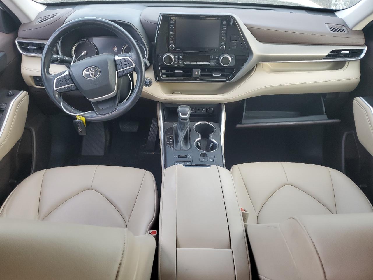 2022 TOYOTA HIGHLANDER XLE VIN:5TDHZRBH6NS176507