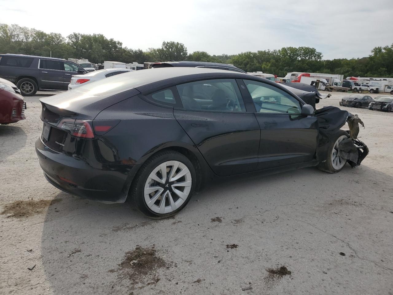 2022 TESLA MODEL 3  VIN:5YJ3E1EB0NF186033