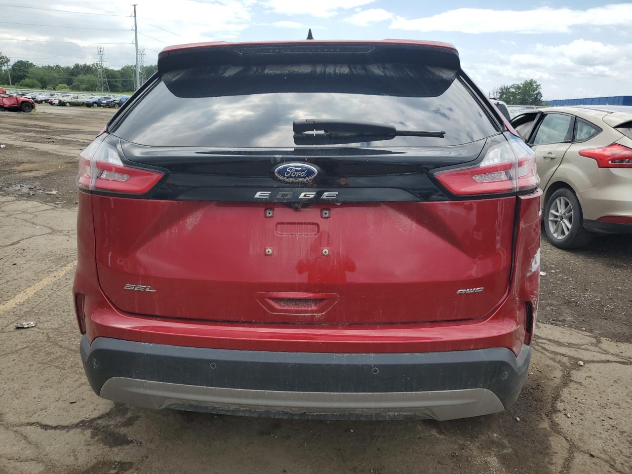 2022 FORD EDGE SEL VIN:2FMPK4J92NBA68959