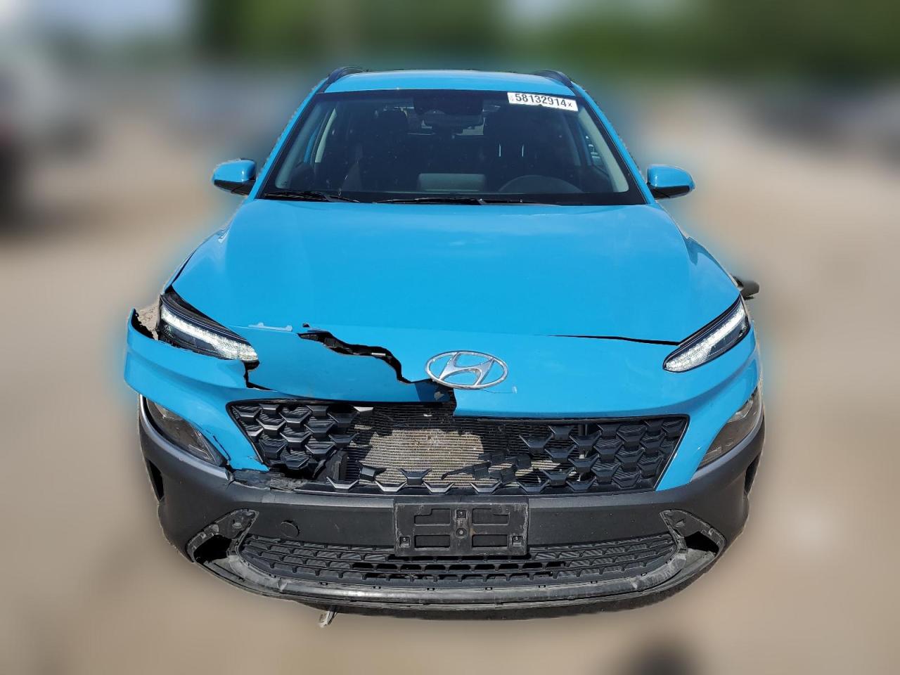 2022 HYUNDAI KONA SEL VIN:KM8K6CAB2NU901777