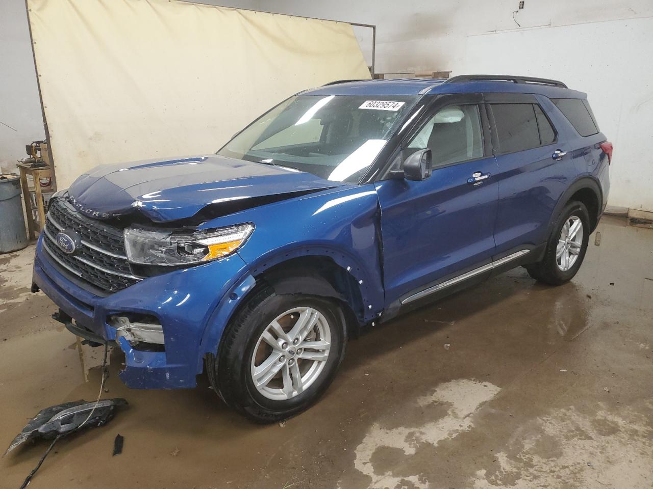 2022 FORD EXPLORER XLT VIN:1FMSK8DH5NGC20939