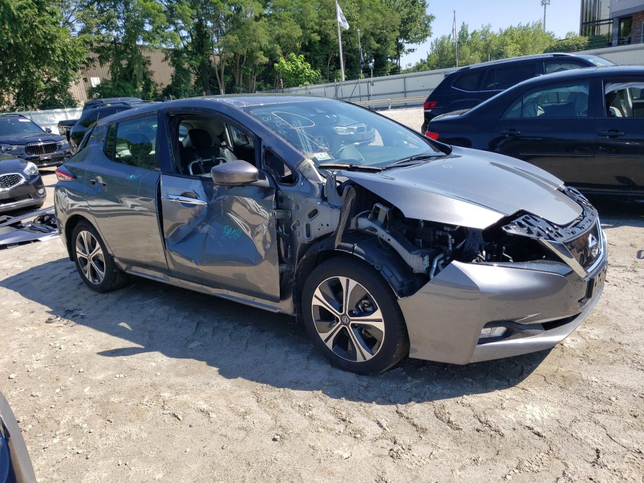 2022 NISSAN LEAF SV VIN:1N4AZ1CV3NC554636