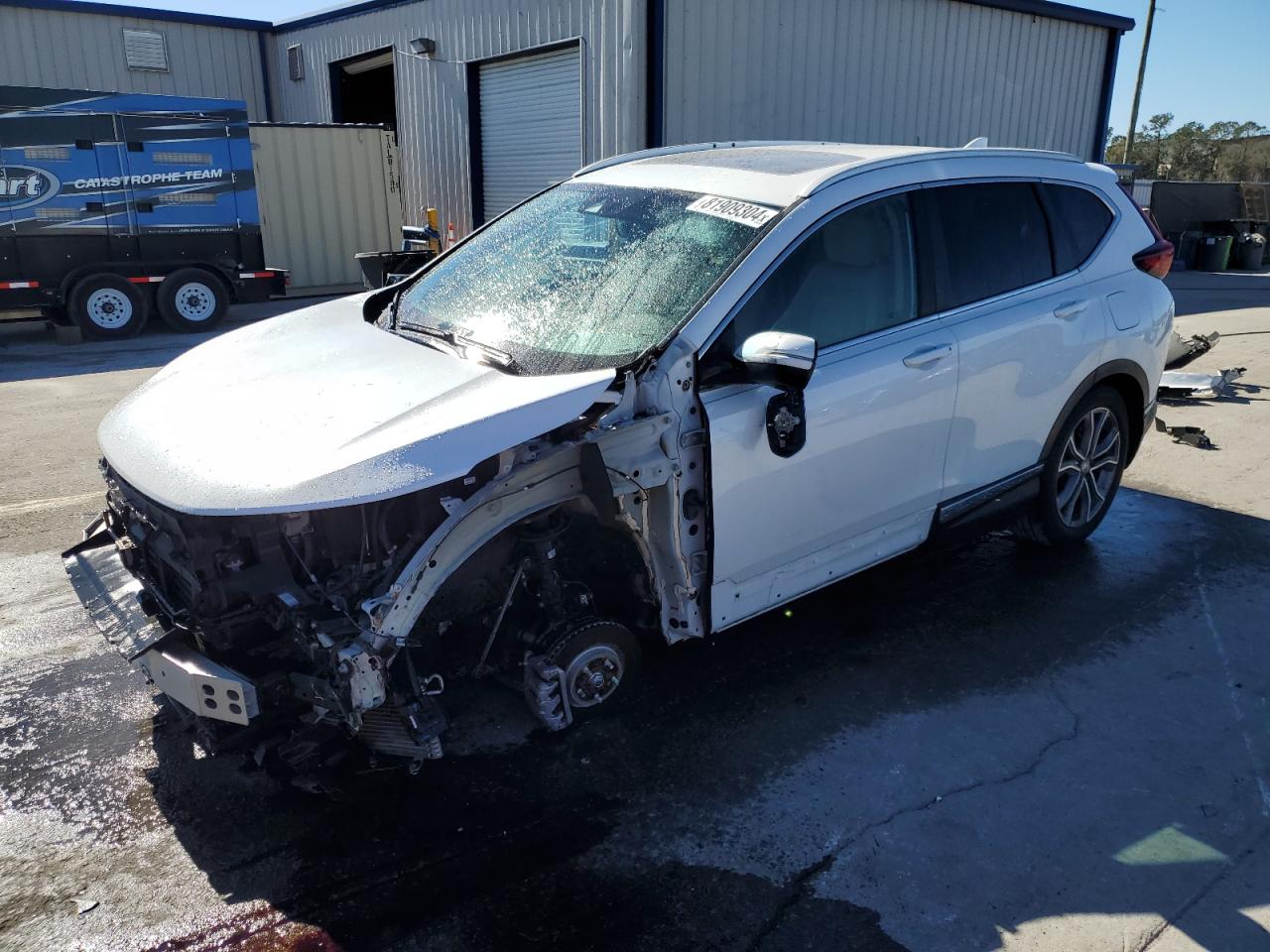 2022 HONDA CR-V TOURING VIN:5J6RT6H99NL004696