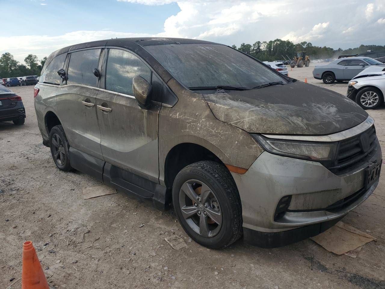 2022 HONDA ODYSSEY EX VIN:5FNRL6H59NB046601