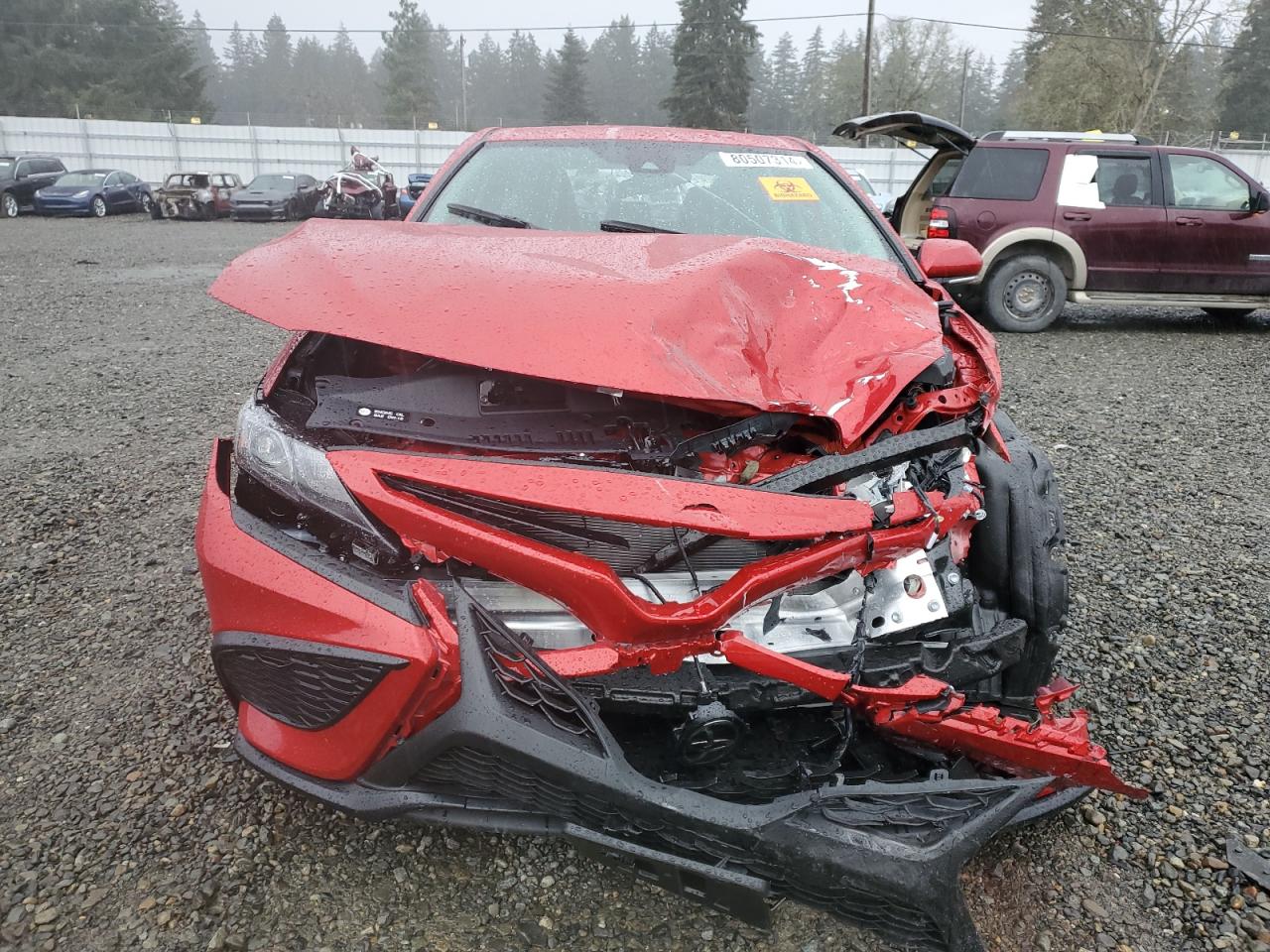 2022 TOYOTA CAMRY SE VIN:4T1G11BK3NU071088