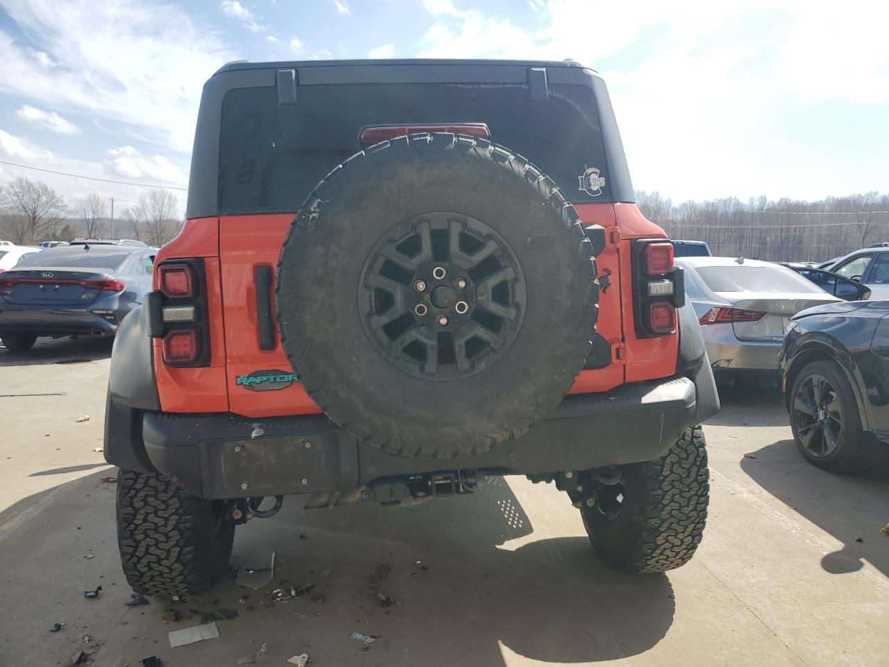 2023 FORD BRONCO RAPTOR VIN:1FMEE5JRXPLB07725