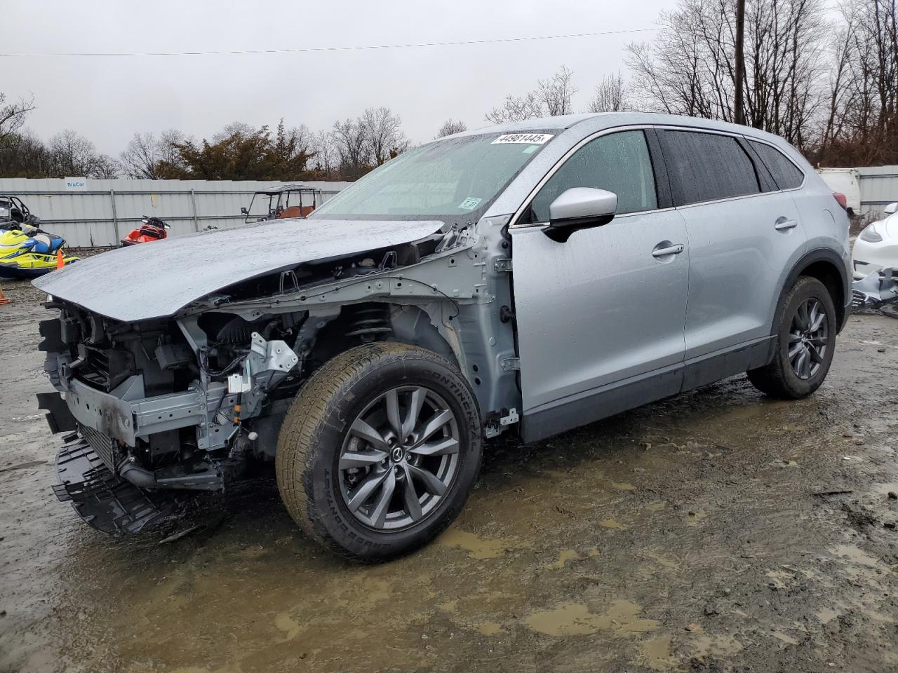 2022 MAZDA CX-9 TOURING VIN:JM3TCBCY4N0607180