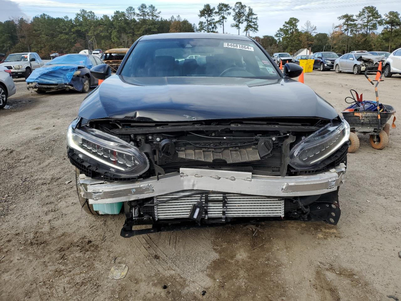 2022 HONDA ACCORD SPORT VIN:1HGCV2F34NA019567