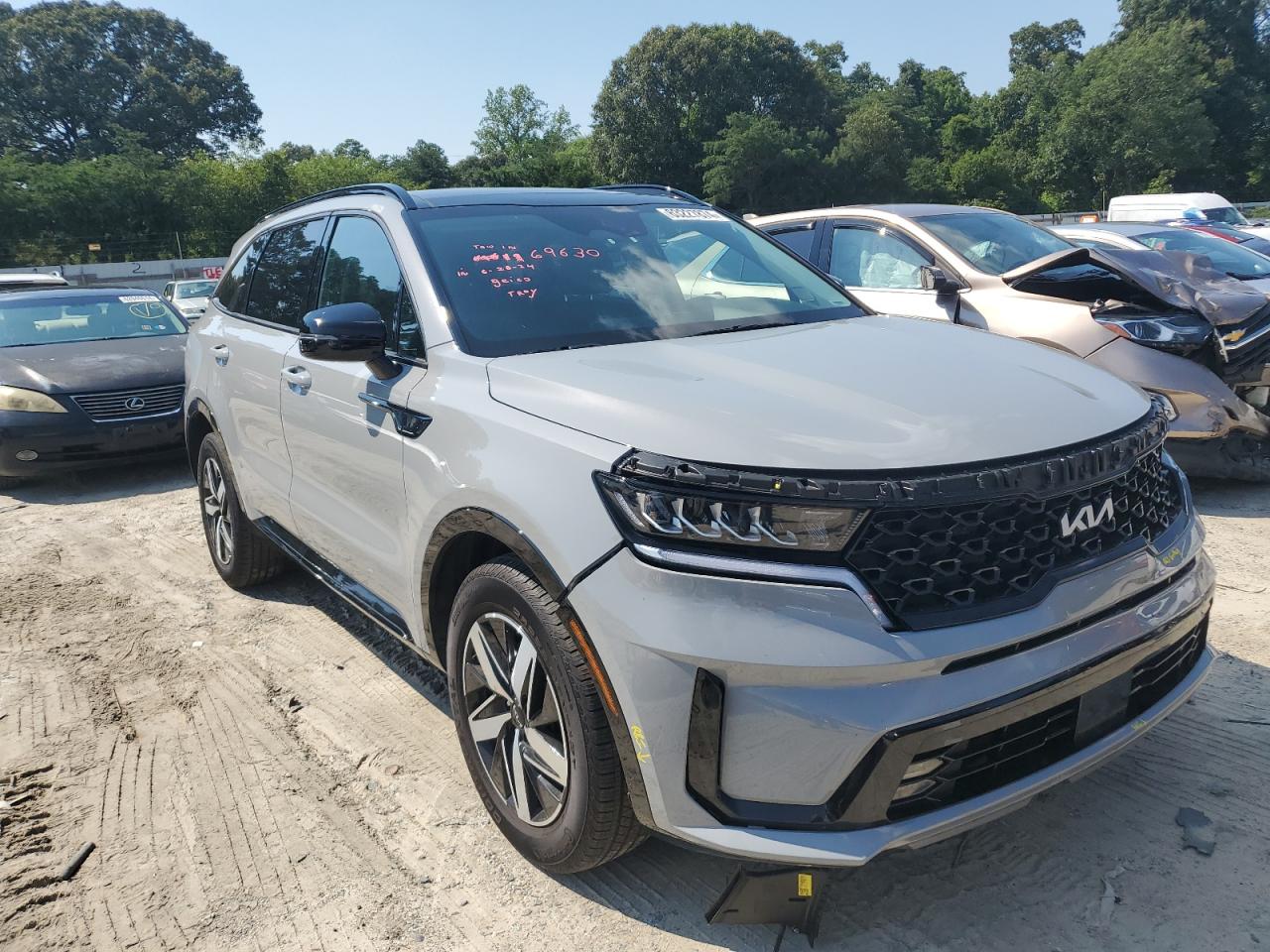 2023 KIA SORENTO EX VIN:5XYRH4LF8PG205240