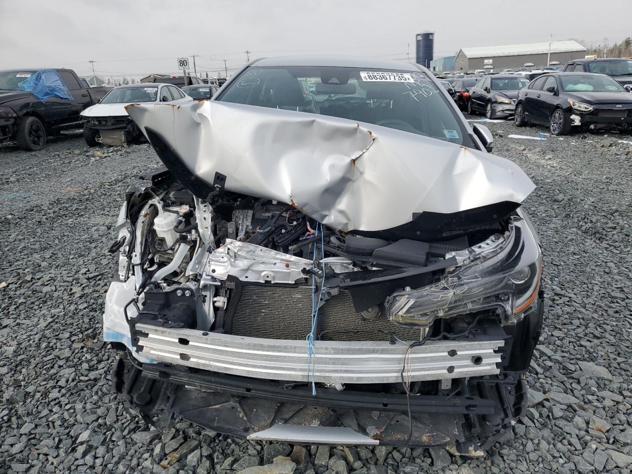 2022 TOYOTA COROLLA SE VIN:JTNK4MBE2N3157902