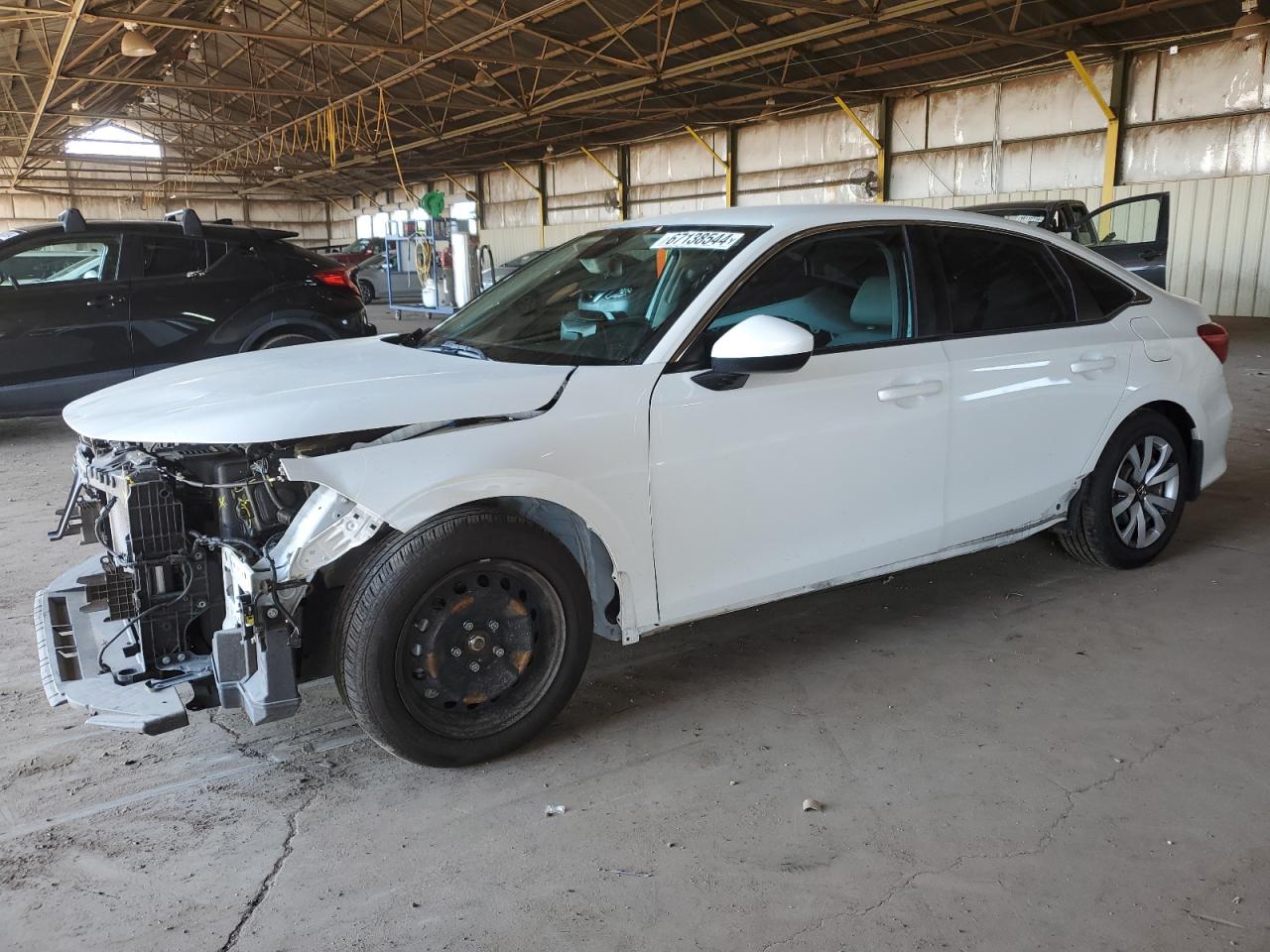 2022 HONDA CIVIC LX VIN:2HGFE2F28NH516059