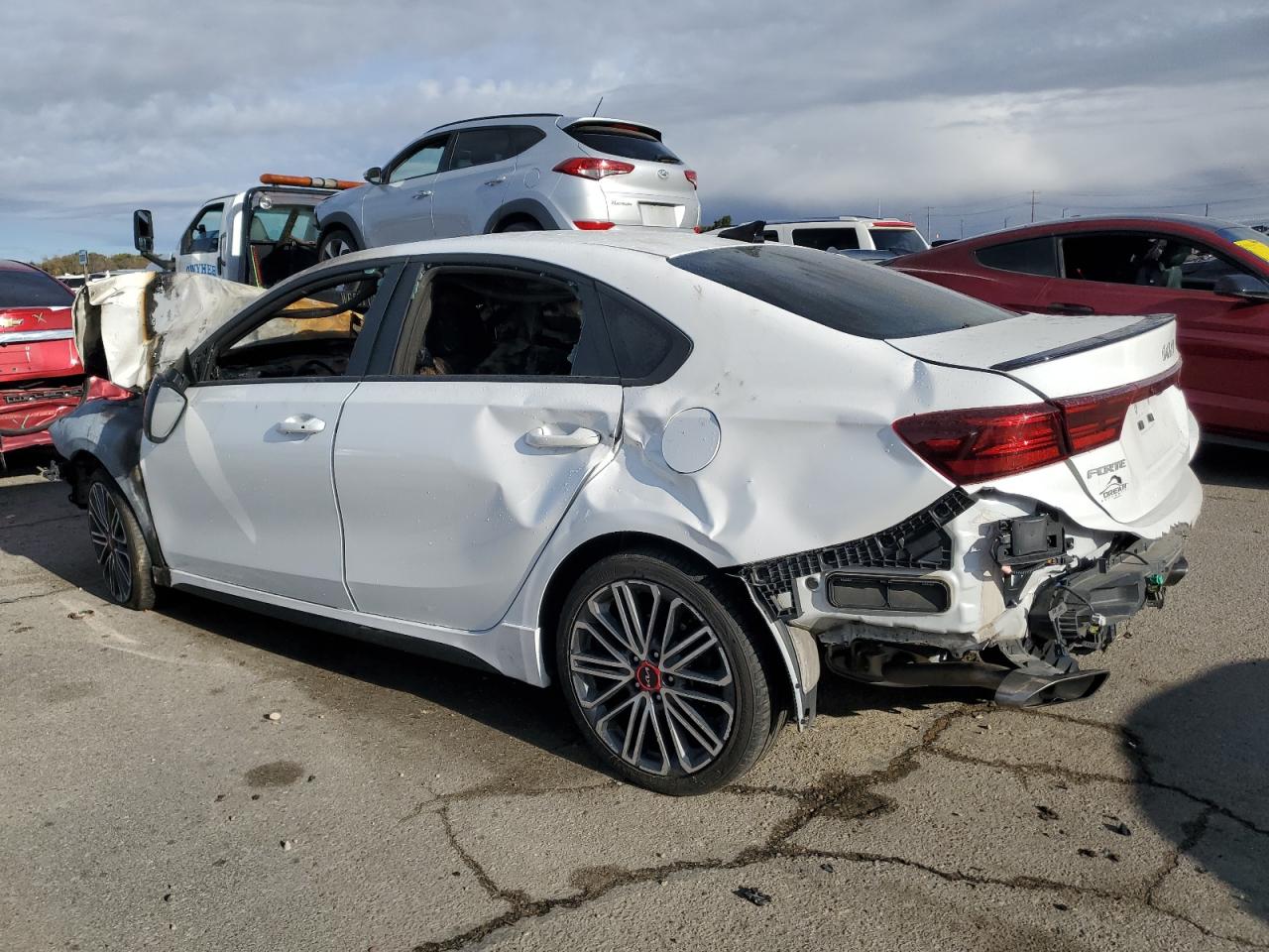 2022 KIA FORTE GT VIN:3KPF44ACXNE501281