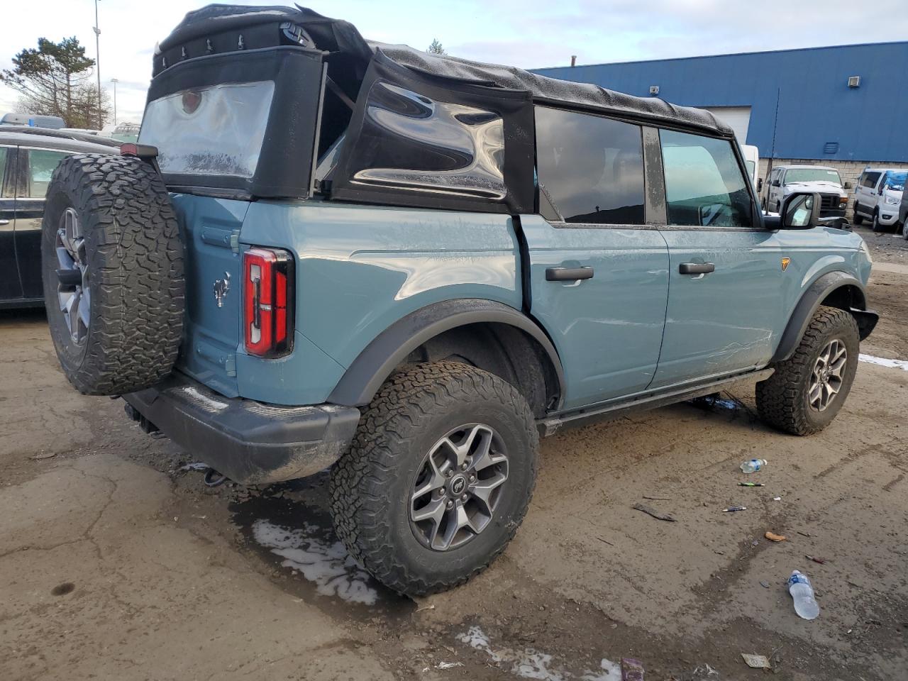2022 FORD BRONCO BASE VIN:1FMEE5DH8NLA89385