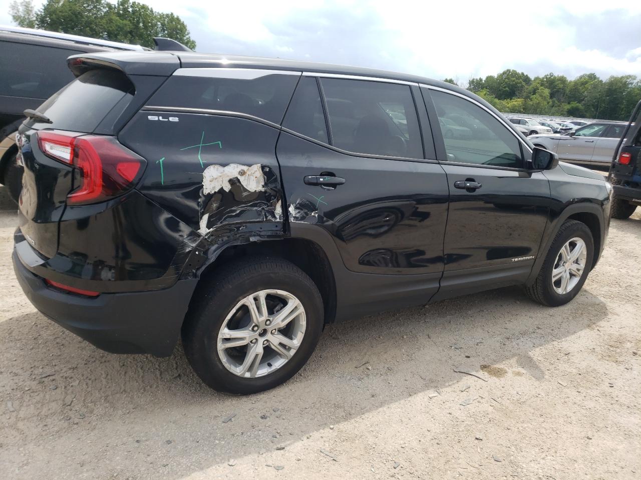 2022 GMC TERRAIN SLE VIN:3GKALTEV4NL178039