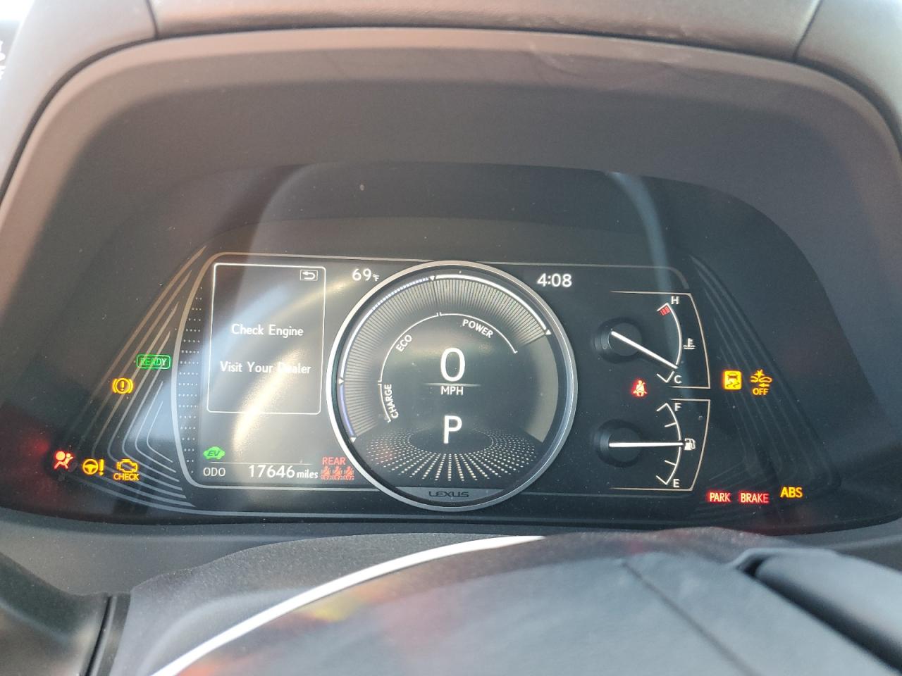 2023 LEXUS UX 250H BASE VIN:JTHX6JBH1P2134910
